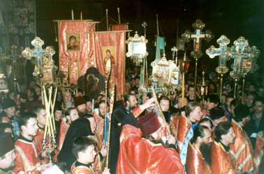 Встреча в Екатеринбурге Почаевской иконы Пресвятой Богородицы